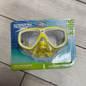 Speedo Kids Yellow Surf Gazer Mask